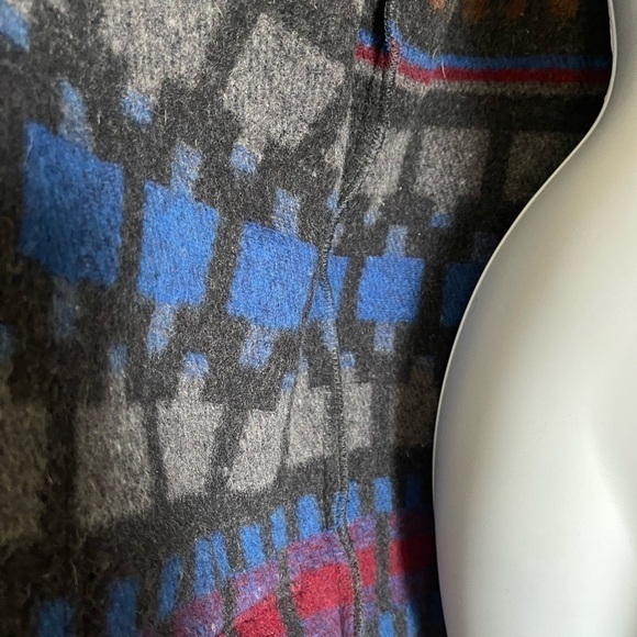 Vintage Karen Kane Aztec Style Blanket Style Jacket - Picture 3 of 6